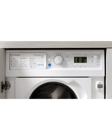 Indesit BIWMIL71252UKN Integrated 7kg Washing Machine