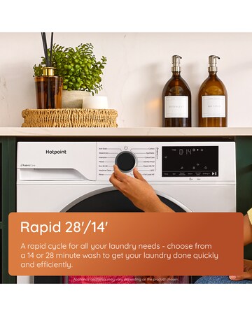 Hotpoint HP 105A CARE UK Fabric Care Washing Machine - White + Installation