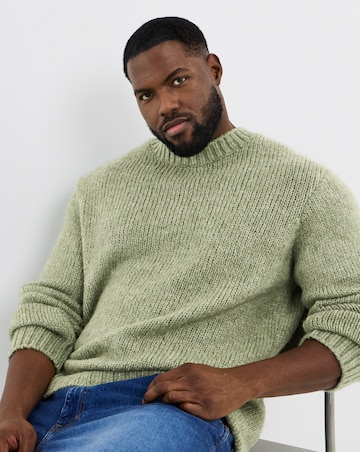 Jack & Jones Carter Knit Jumper - Green