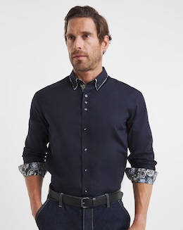 Joe Browns Double Collar Shirt Long