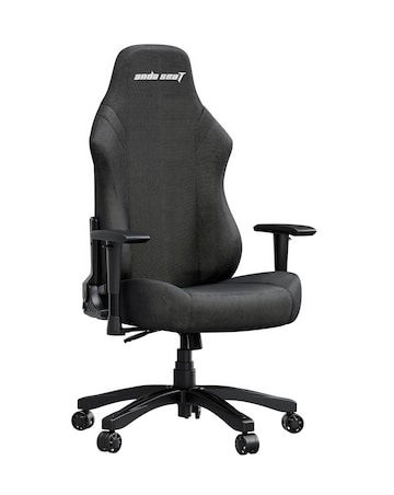 andaseaT Luna Premium Large Gaming Chair - Black Fabric