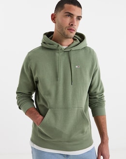 Tommy Jeans Classic Flag Hoodie - Green