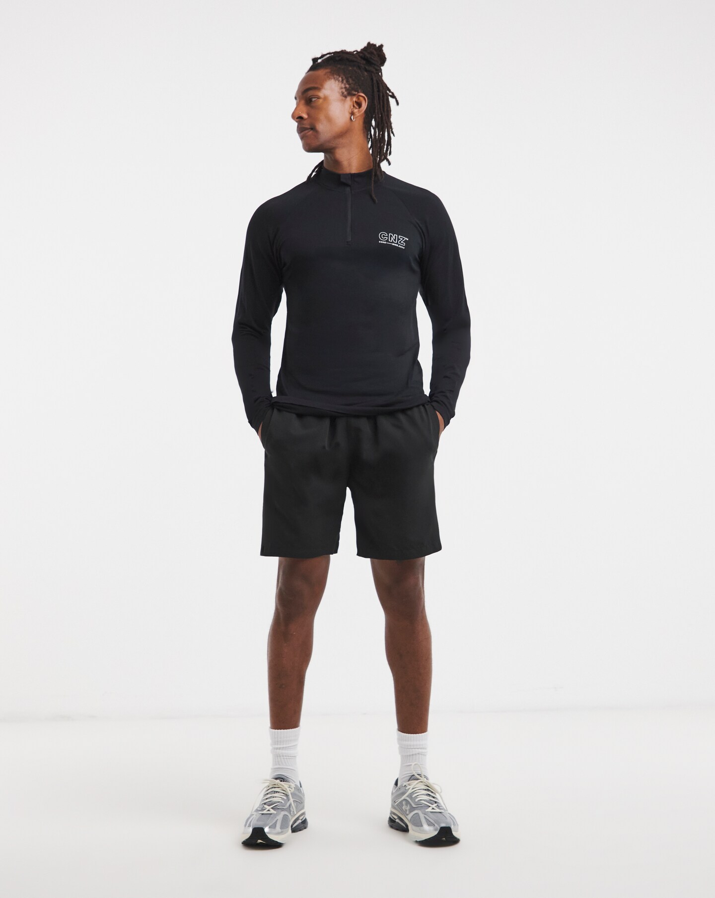 Jack & Jones Sport CNZ High Neck Sweatshirt | Jacamo
