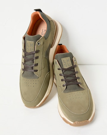 FatFace Ace Trainer - Khaki Green