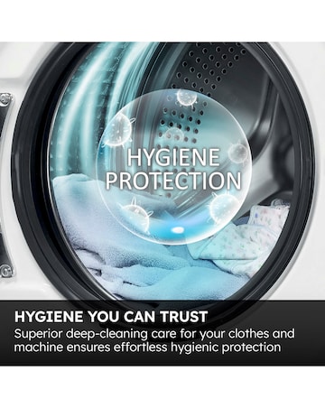 Haier X5 HW100-BP14357UUK 10kg WiFi Washing Machine White Install