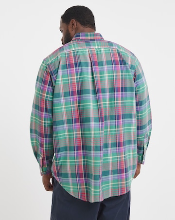Polo Ralph Lauren Classic Check Oxford Shirt - Green/Red
