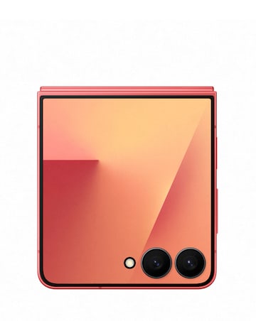 Samsung Galaxy Z Flip7 256GB 5G - Coral Red - Galaxy AI