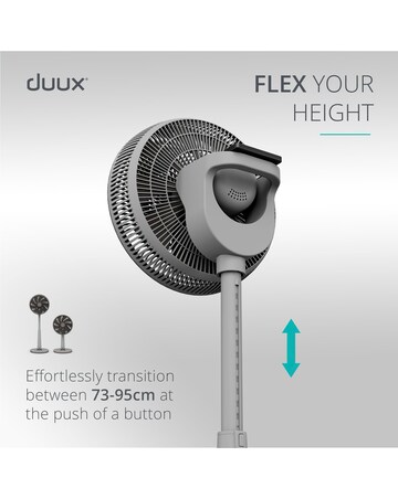 Duux Whisper 2 Grey Pedestal Fan
