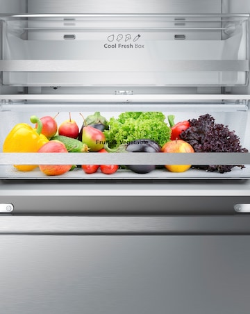 Hisense RF632N4WIE Fridge Freezer - Stainless Steel E Rated