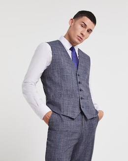 Warm Handle Prince of Wales Check Waistcoat