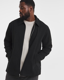 Jack &amp; Jones Blalouis Full Zip Sweatshirt - Black