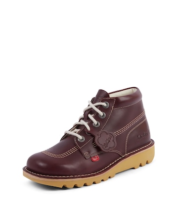 Kickers Kick Hi Leather Shoes