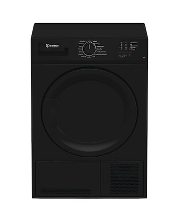 Indesit C YD C82 BBGL UK Condenser Tumble Dryer 8kg Black + Install
