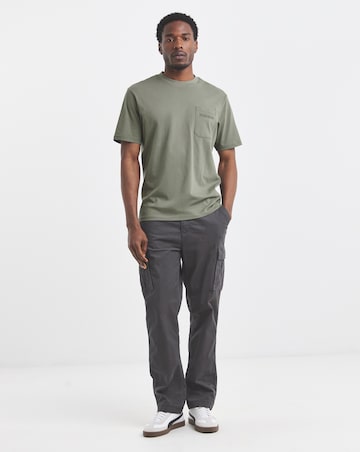 Napapijri Fanes Back Graphic T-Shirt - Green