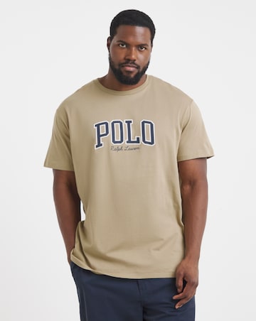 Polo Ralph Lauren Short Sleeve Logo T-Shirt - Tan