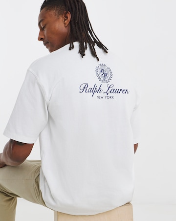 Polo Ralph Lauren Short Sleeve Back Graphic T-Shirt - White