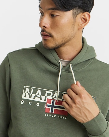 Napapijri Aylmer Core Hoodie - Green