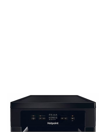 Hotpoint HP2FE10CS90BUK Slimline Dishwasher - 10 Place Settings - Black