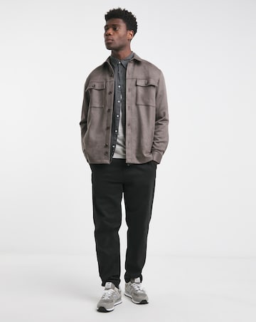 Faux Suede Shacket