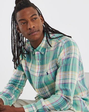 Polo Ralph Lauren Long Sleeve Check Shirt - Green