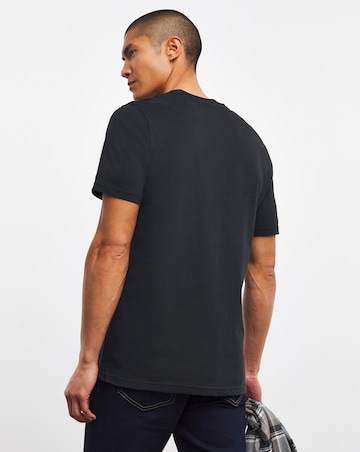 Pure Cotton V-Neck T-Shirt Long