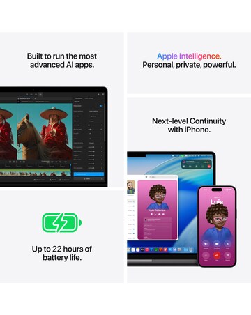 Apple MacBook Pro (M5 Pro, 2026) 14in 15-core CPU 16-core GPU 24GB 1TB - Silver