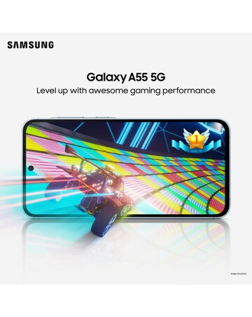 Samsung Galaxy A55 5G 256GB - Awesome Iceblue