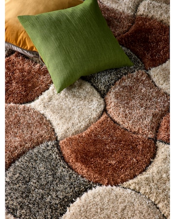 Scallop Shaggy Cosy Rug