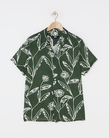 Printed Holiday Shirt
