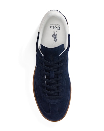 Polo Ralph Lauren Bedford Suede Trainer - Navy