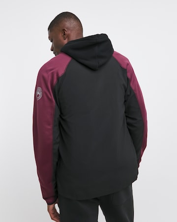 Snowdonia Black/Purple Mixed Layering Piece