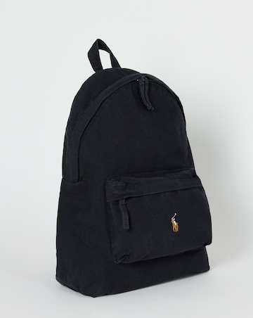 Polo Ralph Lauren Canvas Backpack - Black
