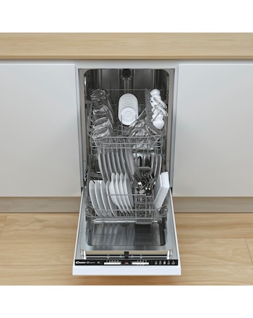 Candy Brava CDIH 2L952-80 Integrated Slimline Dishwasher 9 Place Black Install
