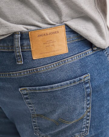 Jack & Jones Slim Tapered Fit Glenn Jeans In Light Blue