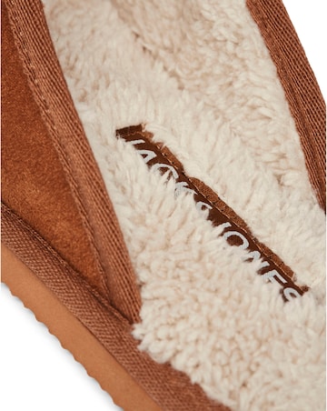 Jack & Jones Dudely Microfibre Slipper - Tan