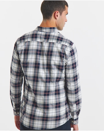 Barbour Wetheram Tailored Tartan Shirt - Blue Tartan
