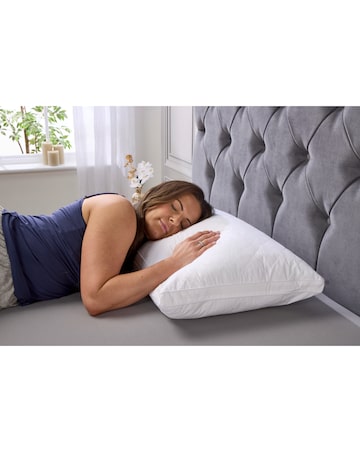 Downland Cloud Quilted Cotton Pillow