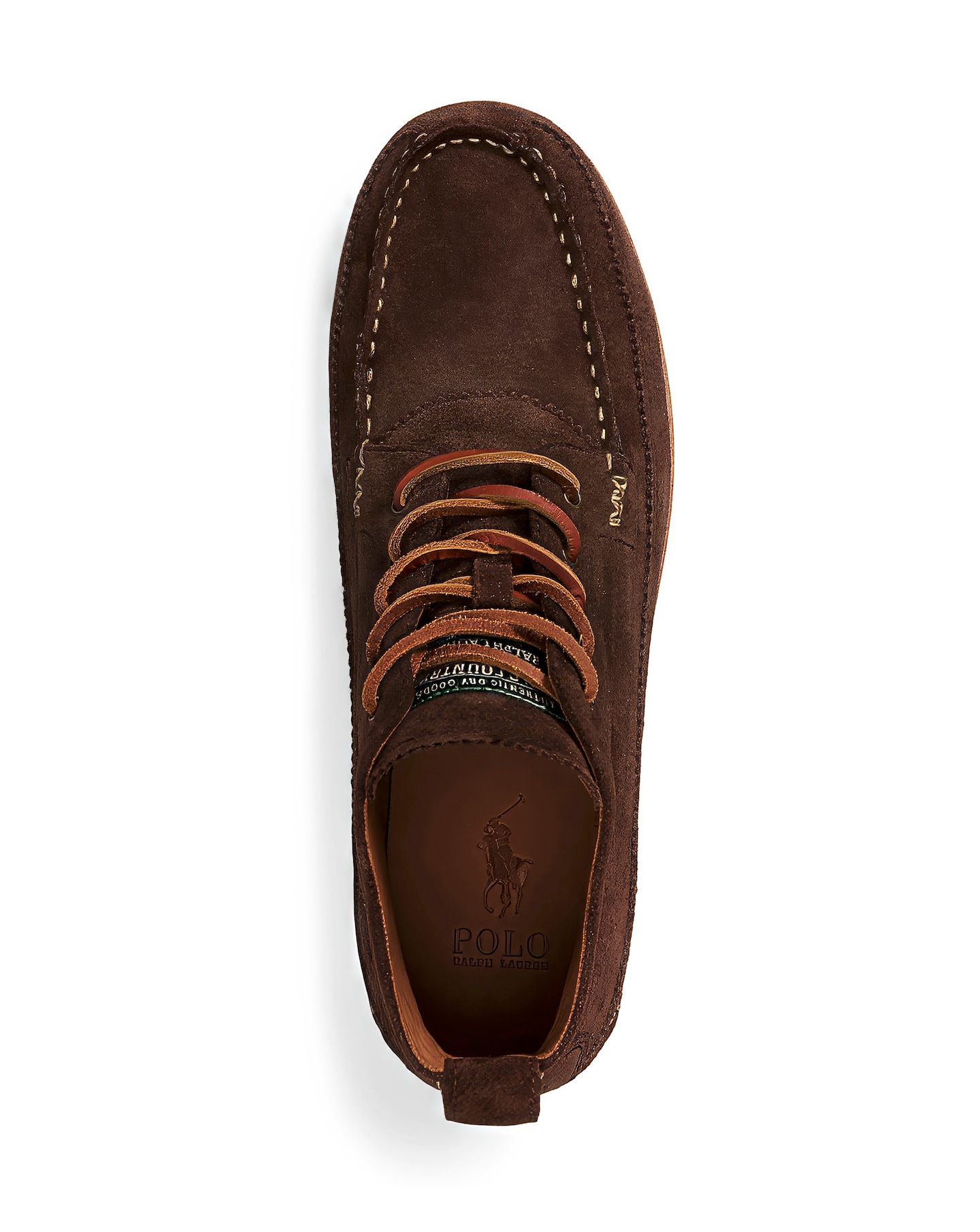 Polo Ralph Lauren Ranger Suede Workboots - Brown | Jacamo