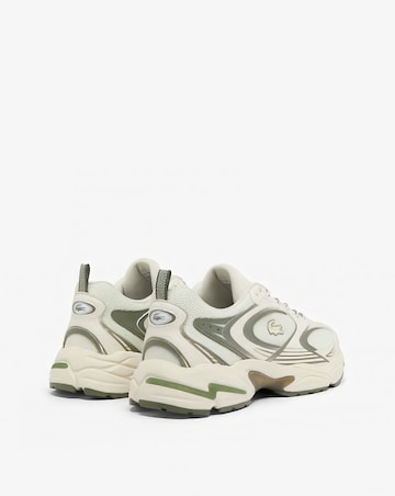 Lacoste Storm 96 Trainers - Off White/Olive