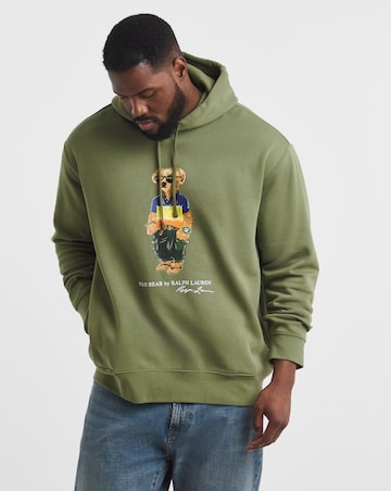 Polo Ralph Lauren Bear Hoodie - Green