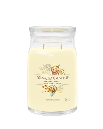 Yankee Candle Signature Large Jar Banoffee Waffle