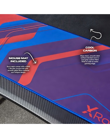 X Rocker Ocelot Gaming Desk