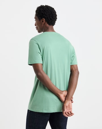 Pure Cotton Crew Neck T-Shirt Long