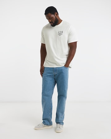 Levi's Short Sleeve Relaxed Fit Logo T-Shirt - White