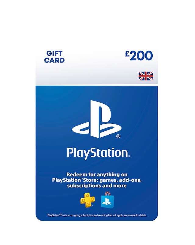 PlayStation Store Gift Card - £200 (Digital Download)