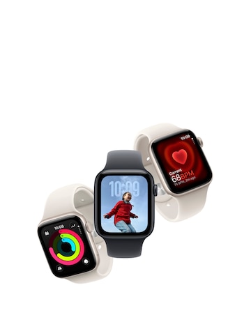 Apple Watch SE 3 GPS + Cellular 44mm - Midnight Sport Band - S/M