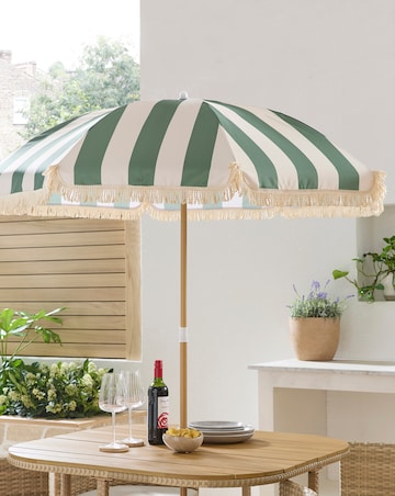 Stripe Parasol