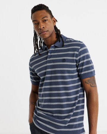Timberland Striped Pique Polo
