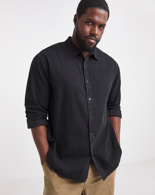 Jack & Jones Norrebro Denim Shirt - Black