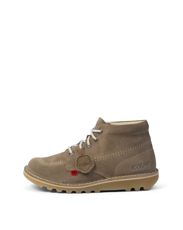 Kickers Kick Hi Suede Shoes